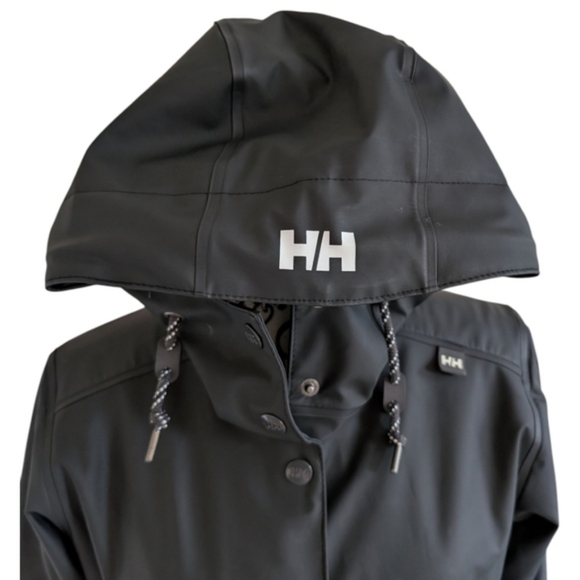 Helly Hansen Kirkwall Rain Coat Outdoor Windproof Womens S Nylon Fisherman Light - Picture 6 of 16